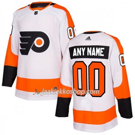 Nainen NHL Philadelphia Flyers Custom Adidas 2017-2018 Valkoinen Authentic